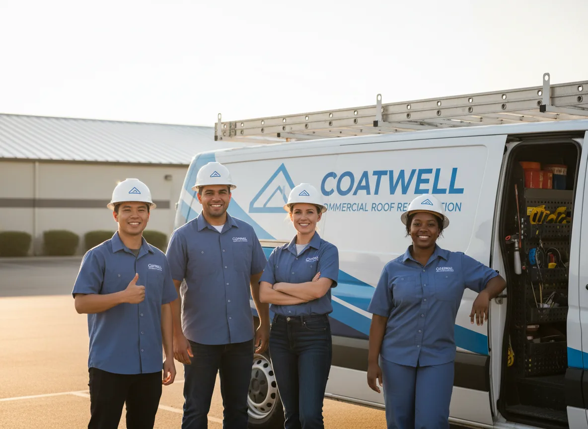 Commercial roof coating company in Bluffton, MN